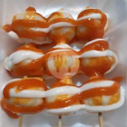 Sate Dumpling Cheese Goreng