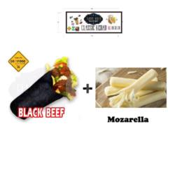 Black Kebab Beef   Mozzarella