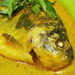 Nasi Kepala Ikan Gulai Mas