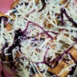 Pisang Bakar Blueberry