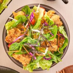 Chicken Karaage Salad