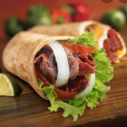 Tortilla Kebab Kecil   Keju Parut