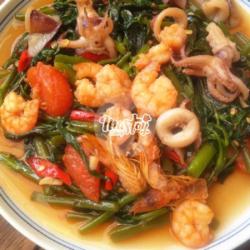 Kangkung Udang Cumi Jagung Manis