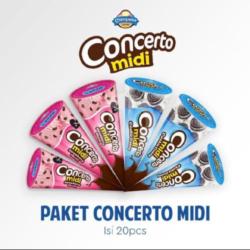 Campina Ice Cream Paket Concerto Midi Isi 20pcs