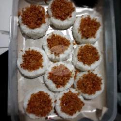 Ketan Putih Bumbu Serundeng/kelapa Parut Isi 10