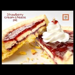 Strawberry Cheese Pie Medium