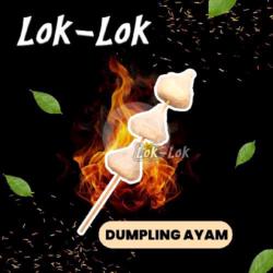 Sate Dumpling Ayam /// Loklok Suki Satay Angkringan Seafood Bakar Panggang Dengan Olesan Dan Saos // Chicken