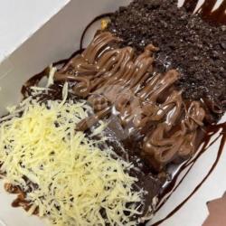 Pisang Roll Aneka Varian Rasa Keju Coklat Oreo