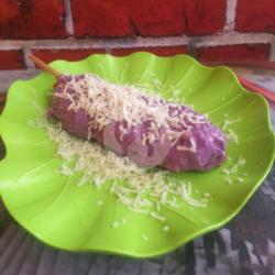 Sate Pisang Blueberry Topping Keju