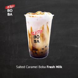 Salted Caramel Boba Fresh Milk