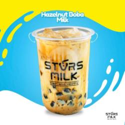 Hazelnut Boba Milk