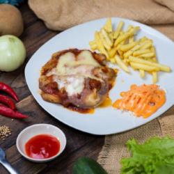 Chicken Parmigiana   Minum