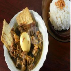 Nasi Rawon Tulang