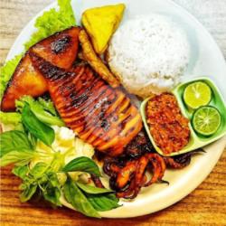 Nasi Udang / Cumi Bakar