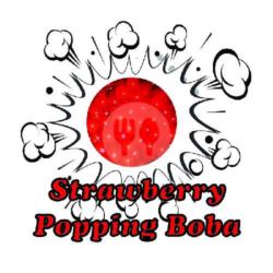 Strawberry Popping Boba