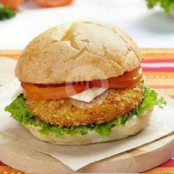 Burger Crispy   Telur