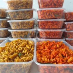 Makaroni Spiral Balado Daun Jeruk