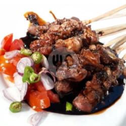 Sate Kambing   Lontong   Teh Obeng