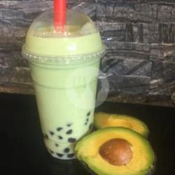 Sweet Avocado Bubble Cup Besar