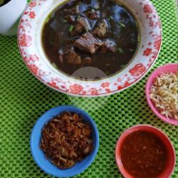 Rawon Tulang Muda Kerupuk