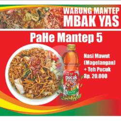 Pahe 5 Mantep Nasi Mawut (magelangan)   Teh Pucuk