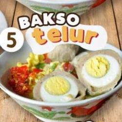 Bakso Telur (kuah Bakso / Kuah Coto)