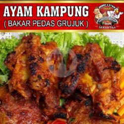 Ayam Kampung Bakar Pedas Grujuk