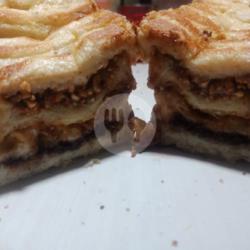 Roti Bakar Rasa Coklat Campur Kacang