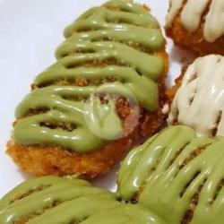 Pisang Krispy(toping Green Tea)