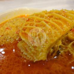 Nasi Gulai Babat   Telor Dadar   Sayur