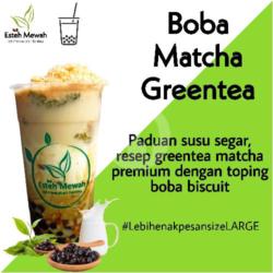 Boba Matcha Greentea Large