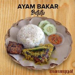 Nasi Ayam Bakar Bumbu Betutu