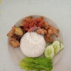 Paket Nasi Udang Krispy Tahu Tempe