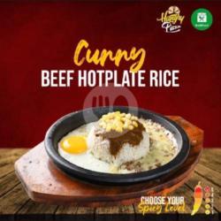 Curry Beef Hotplate Rice