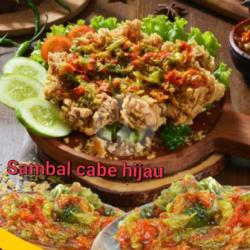 Ayam Geprek Cabe Hijau