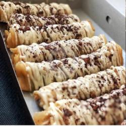 Piscok Toping Tiramisu