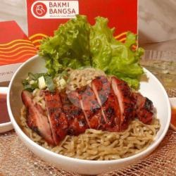 Bakmi Ayam Honey Bbq Free 1 Pangsit Rebus