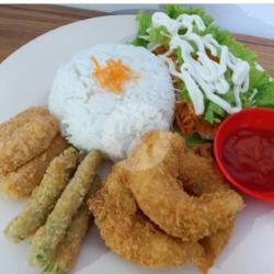 Nasi Udang Tempura Vegetarian Dan Vegan