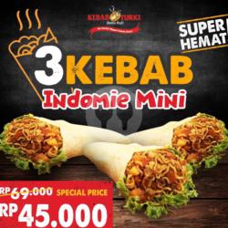 3 Kebab Indomie Mini