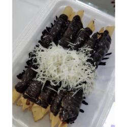 Banana Rolls Coklat Keju