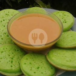 Serabi Hijau Gula Pandan