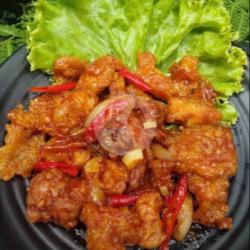 Lauk Ayam Sambal Asam Manis