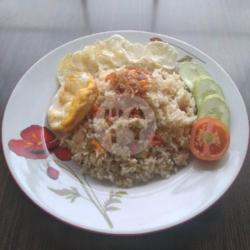 Nasi Goreng Emak Telur Ceplok Emping