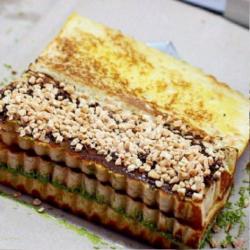 Roti Bakar Bandung Coklat Kacang Mente - Matcha