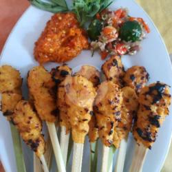 Sate Lilit Ayam Komplit