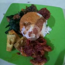 Nasi Udang Balado   Sayur Komplit