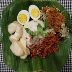 Nasi Urap Telor Dadar