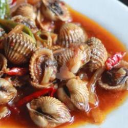 Kerang Pedas Manis  Nasi