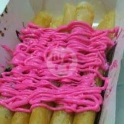 Pisang Roll Strawberry