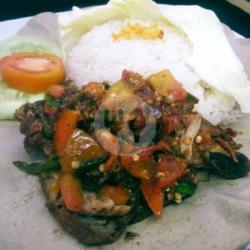 Nasi Ayam Penyet Sambel Trasi Segar